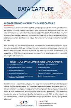 Download Data Capture Brochure