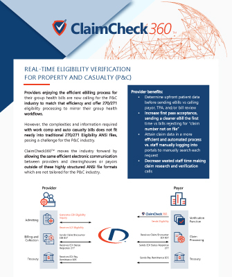 ClaimCheck360 Data Dimensions